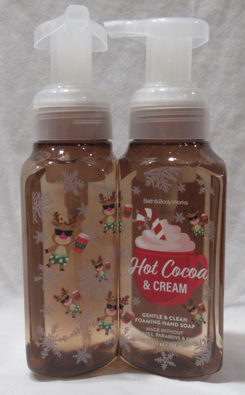 Foaming Hand Soap Set - Gentle & Clean Hot Cocoa & Cream, 2-Pack