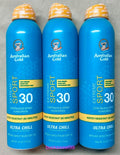 Australian Gold Extreme SPORT Ultra Chill Sunscreen Spray 6 oz - 3 Pack