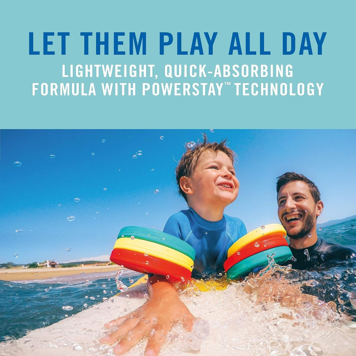 Kids SPF 50 Water-Resistant Sunscreen Stick - Pediatrician Recommended, Travel Size