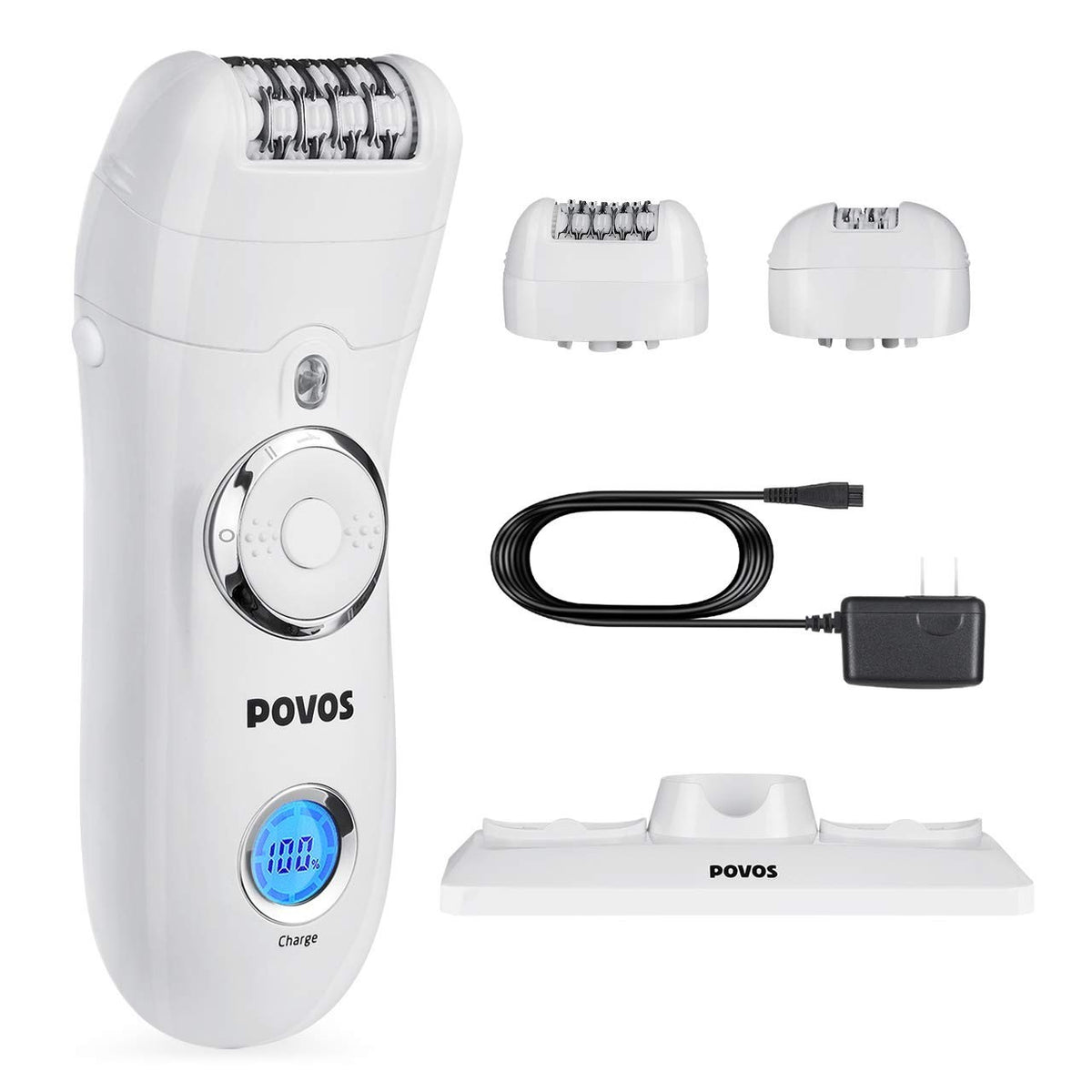 Cordless Waterproof Epilator for Women - Full-Body Hair Removal Set