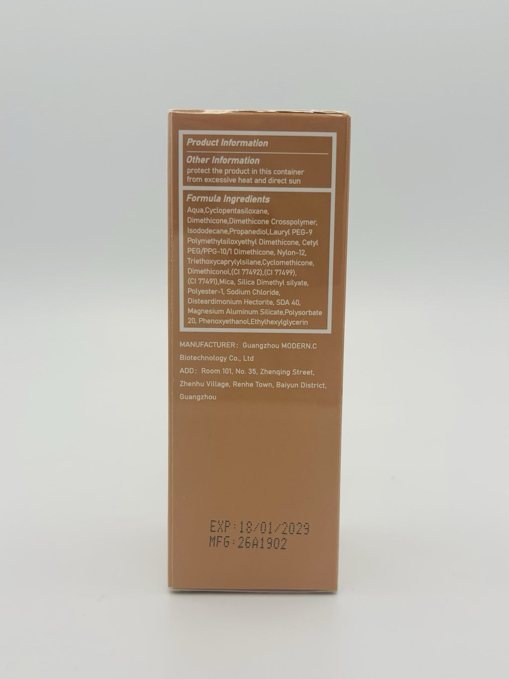 SPF 50 Tinted Sunscreen Serum - Color-Mimicking, Moisturizing, Broad Spectrum SPF 50