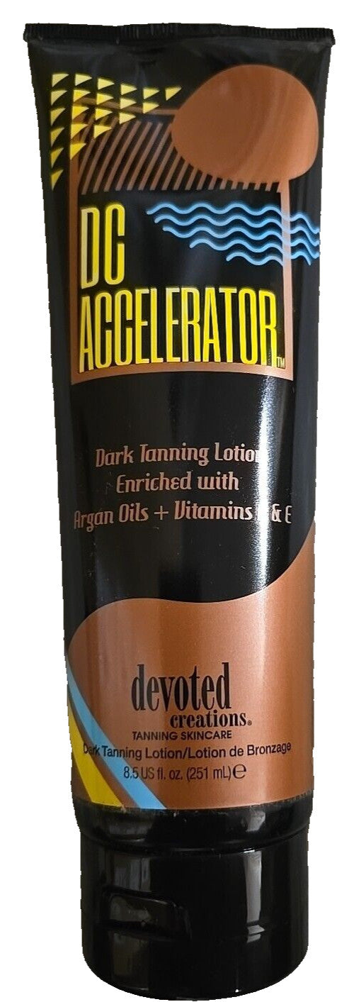 Dark Tanning Lotion Indoor Outdoor 8.5 oz - Tanning Accelerator for Skin