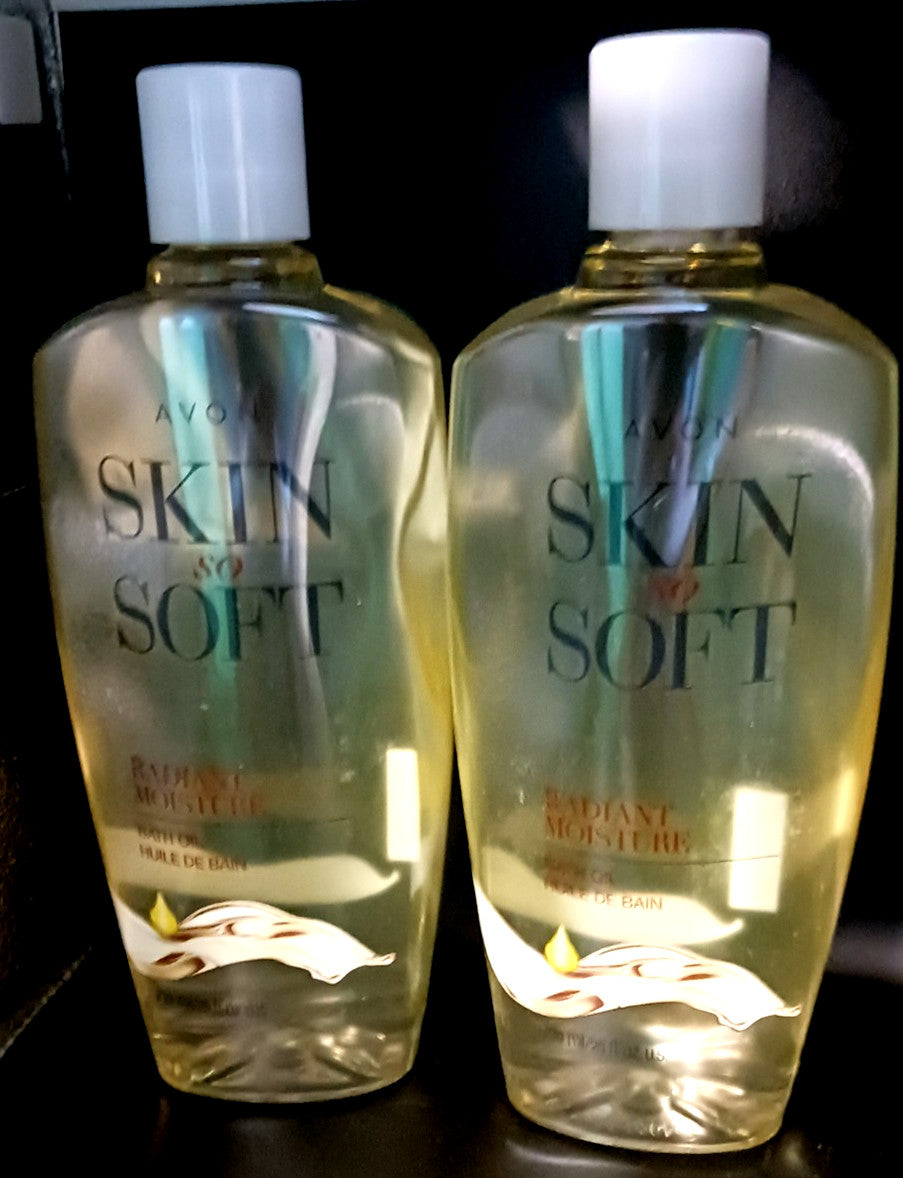 Bath Oil Set - Moisturizing Body Oil for Skin Hydration, 2 Pack, 25 fl oz Each