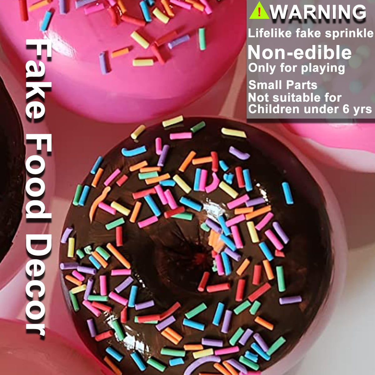 Fake Sprinkles 110g Non-Edible Polymer Clay for Crafts & Decor