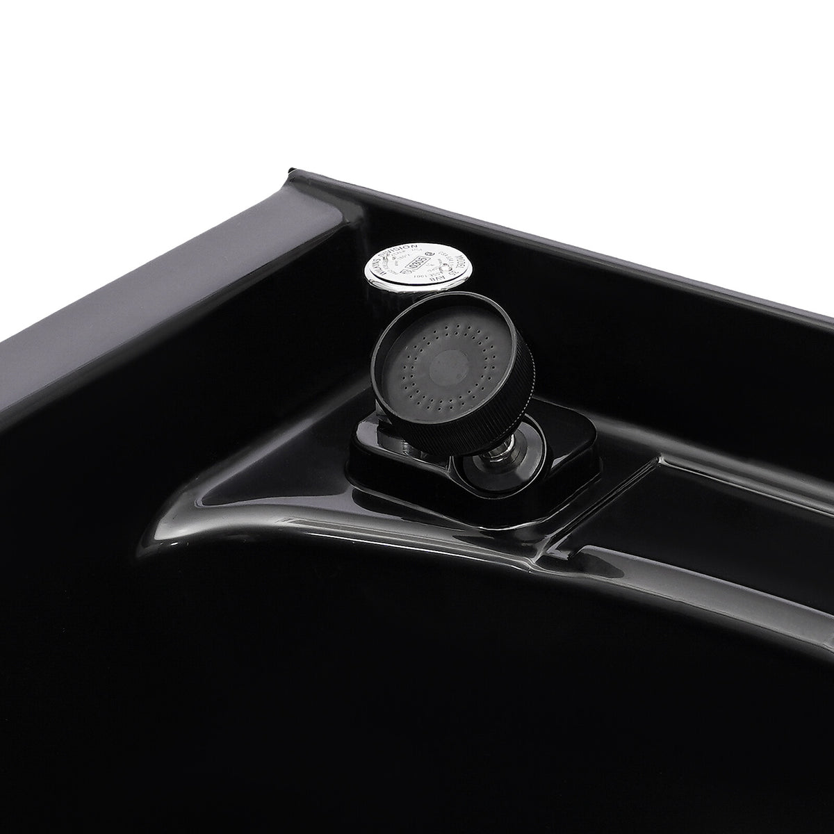 Salon Shampoo Bowl with Deep ABS Basin and Hot Cold Water Faucet