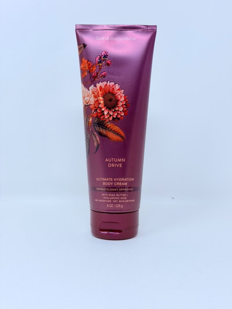 Bath & Body Works Autumn Drive Body Cream 8 Fl oz - Fragrance Moisturizer