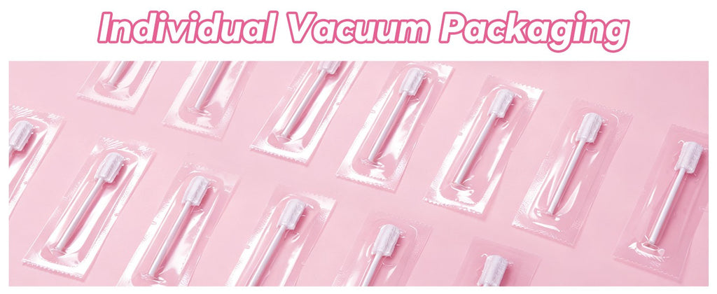 Disposable Baby Toothbrush 100 Pack for Infant Oral Care and Gums