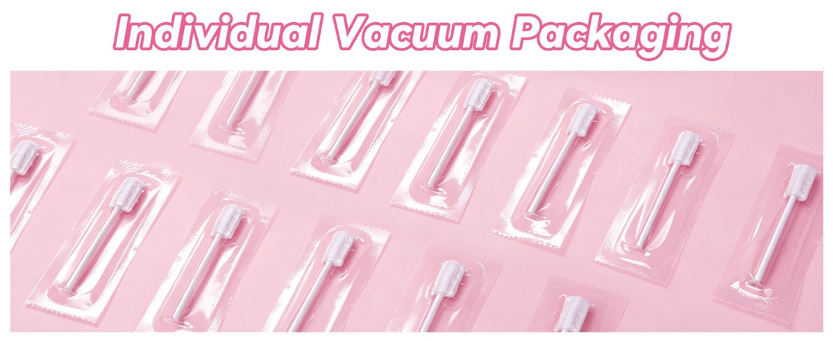 Disposable Baby Toothbrush 100 Pack for Infant Oral Care and Gums