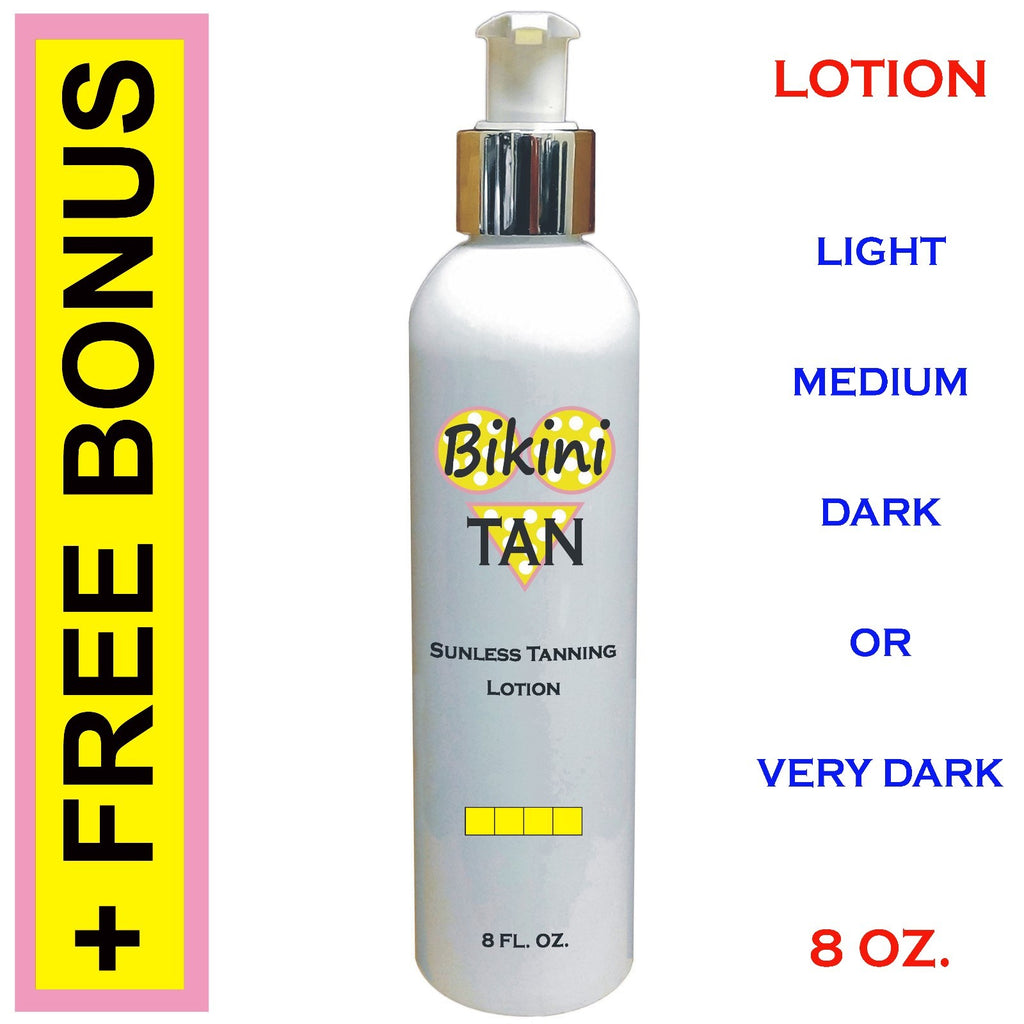 Self Tanning Lotion with Mitt & Gloves - Natural, Long-Lasting Bronze