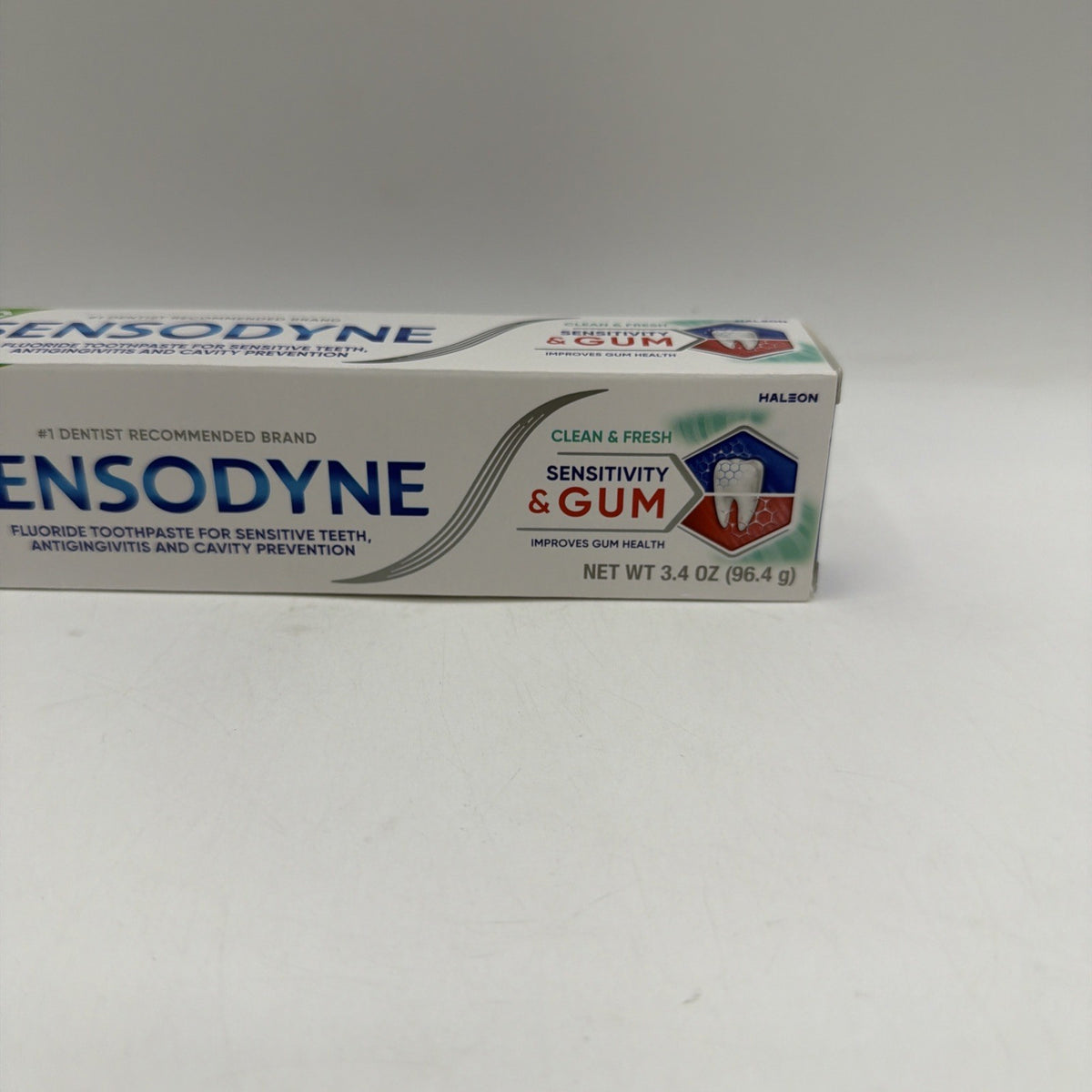 Sensodyne Gum Sensitive Toothpaste Clean & Fresh 3.4 Oz - Gentle Oral Care