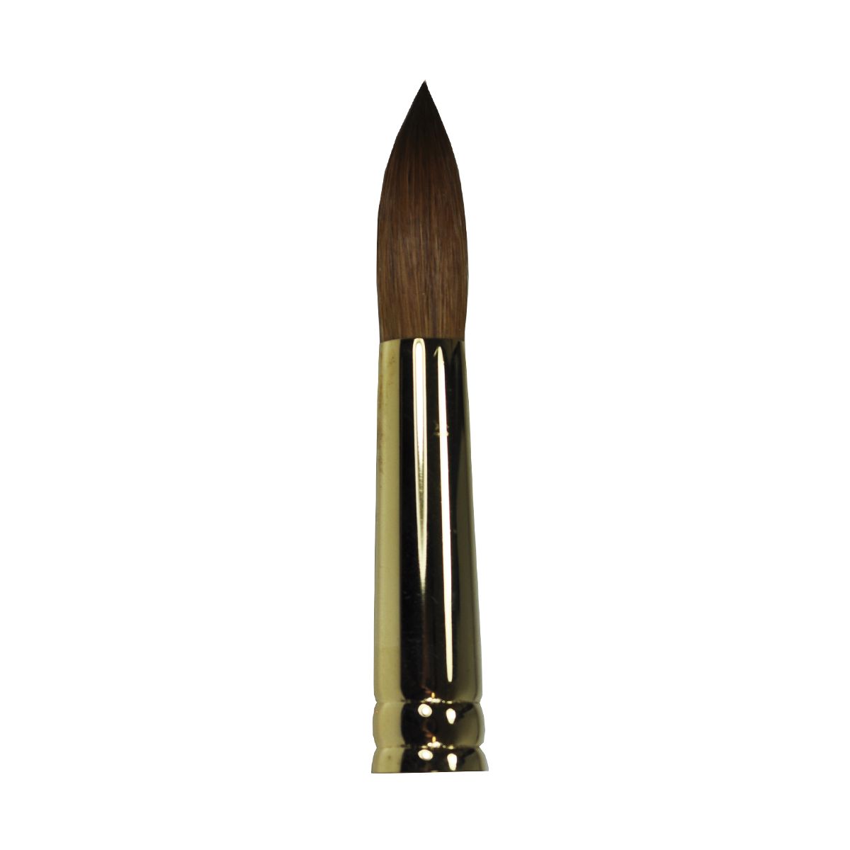 German-Made Kolinsky Sable Nail Art Brush - Oval Size Options