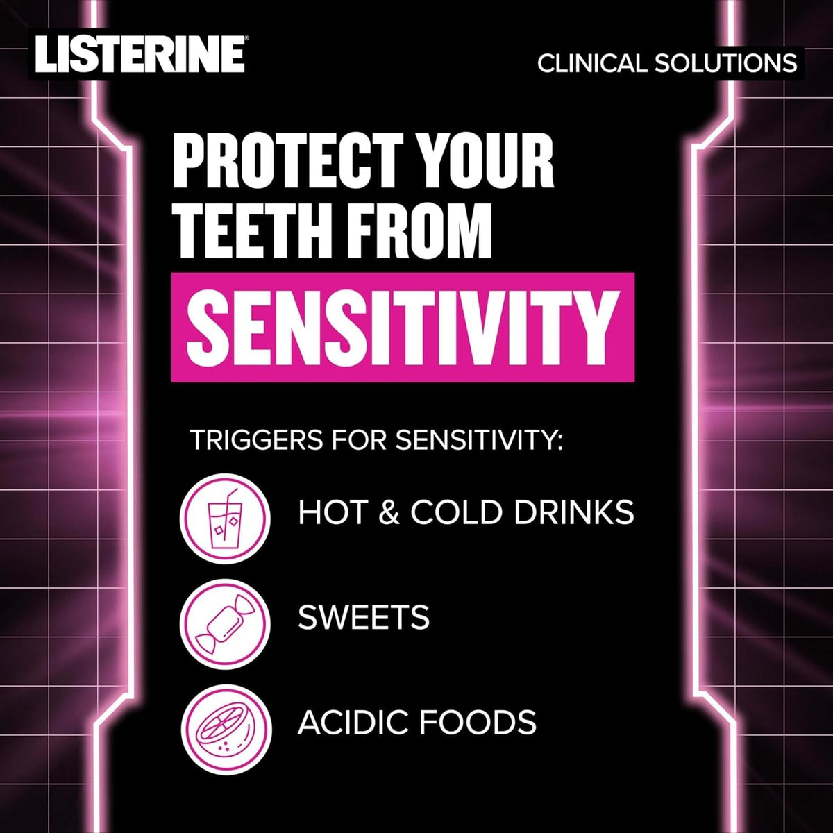 Listerine Sensitivity Mouthwash Alcohol-Free Fresh Mint, 500 mL - 2 Pack