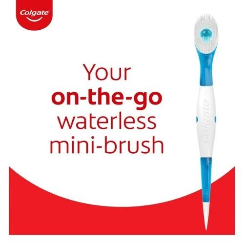 Mini Travel Toothbrushes with Peppermint Beads - 96 Pack, Disposable & Portable