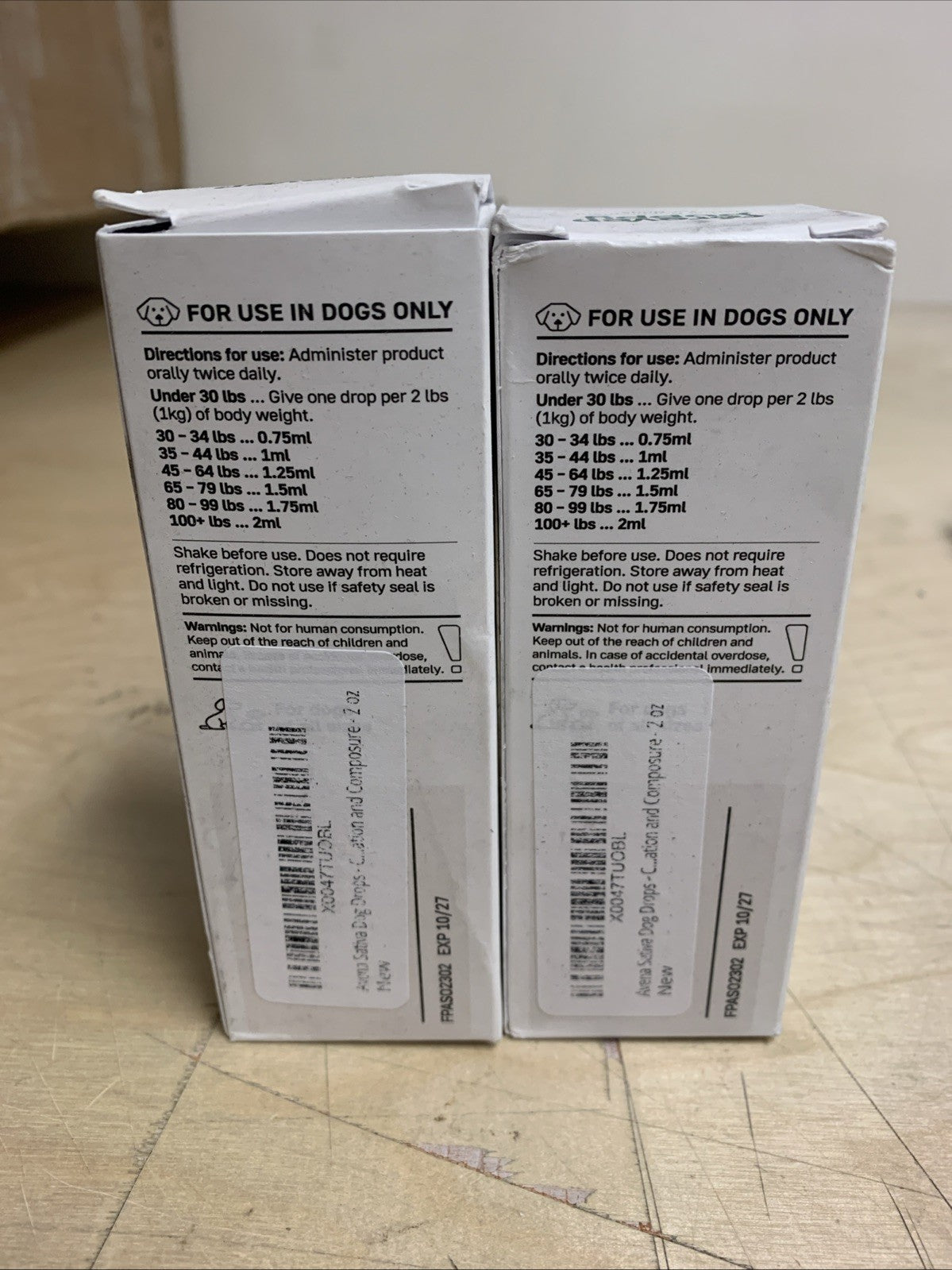 Pet Digestive Support Drops for Puppies - Avena Sativa & Astragalus, 120ml (2-Pack)