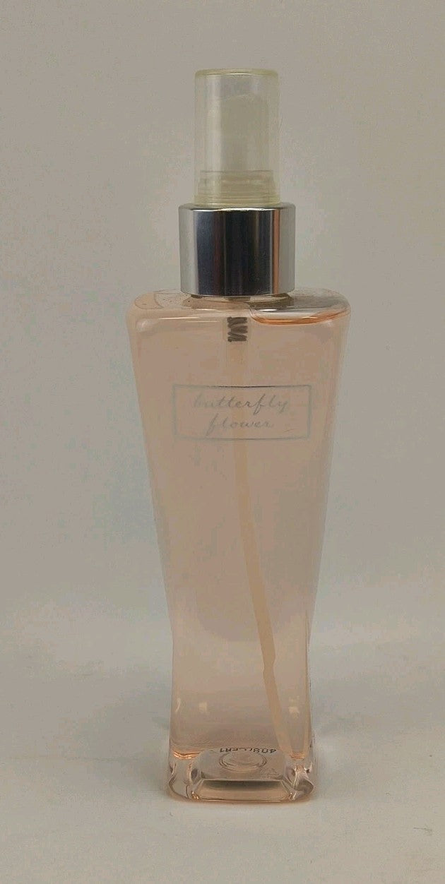 Butterfly Flower Fragrance Mist Spray & Body Cream Set - 8 OZ New