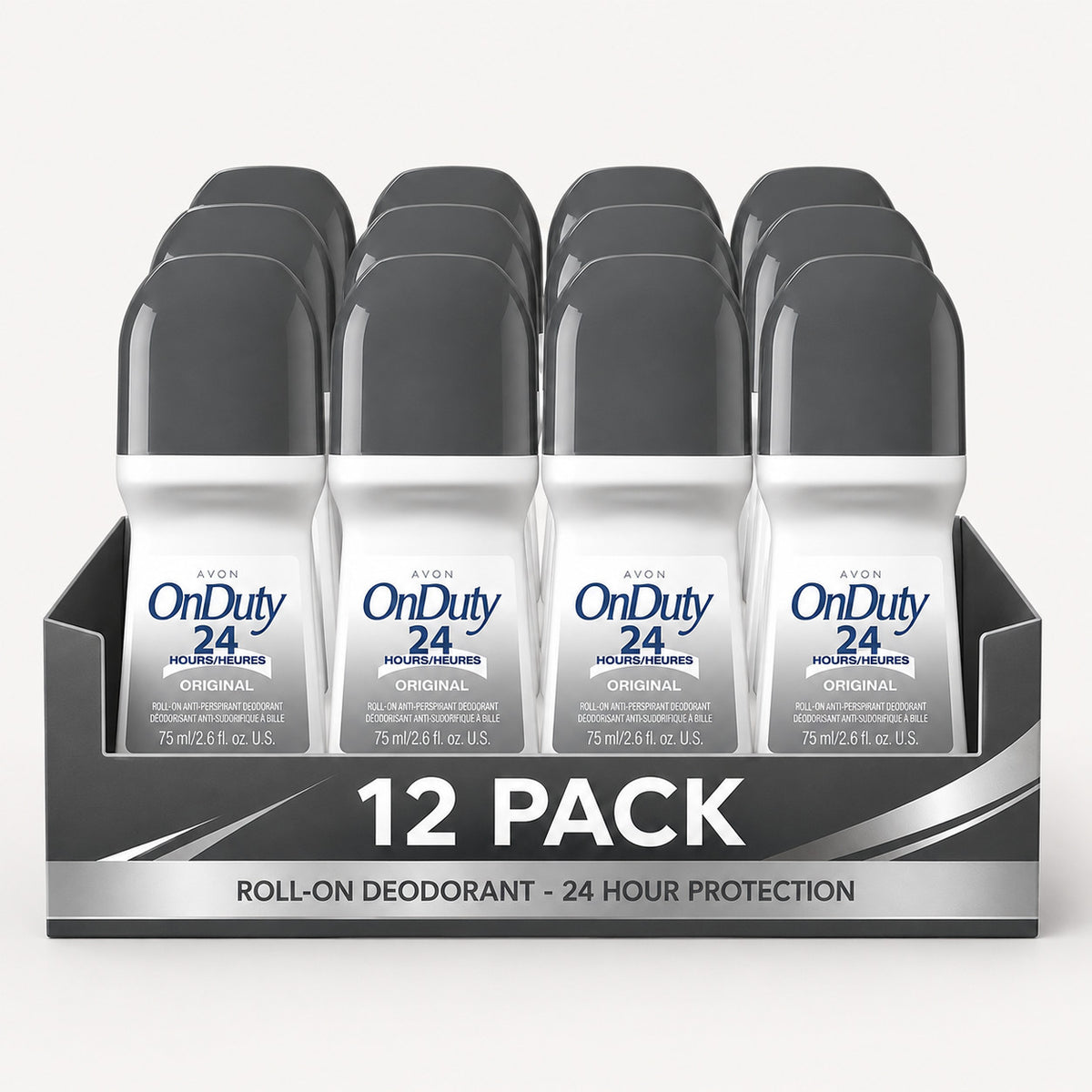 24H Original Roll-On Anti-Perspirant Deodorant - 2.6 oz, Unisex