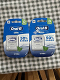 Dental Floss Deep Clean Cool Mint 43.7yd Pack of 2 - Oral-B Pro Health