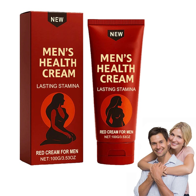 Men's Health Revitalizing Cream - Vitality & Stamina Boost, Soothes Skin