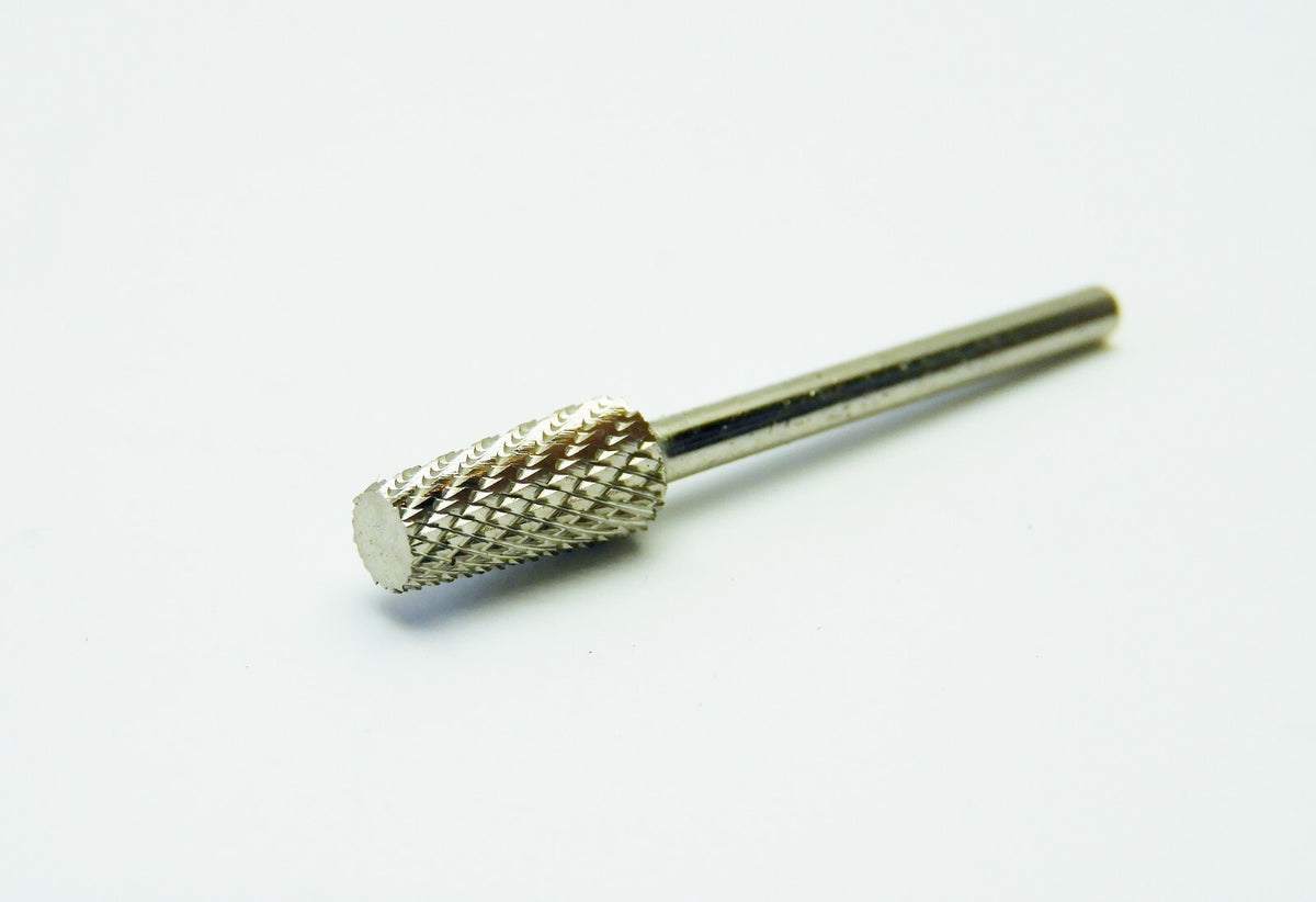 Coarse Nail Drill Bit 3/32 Inch Right Left Two-Way Cutting Chamfer Silver