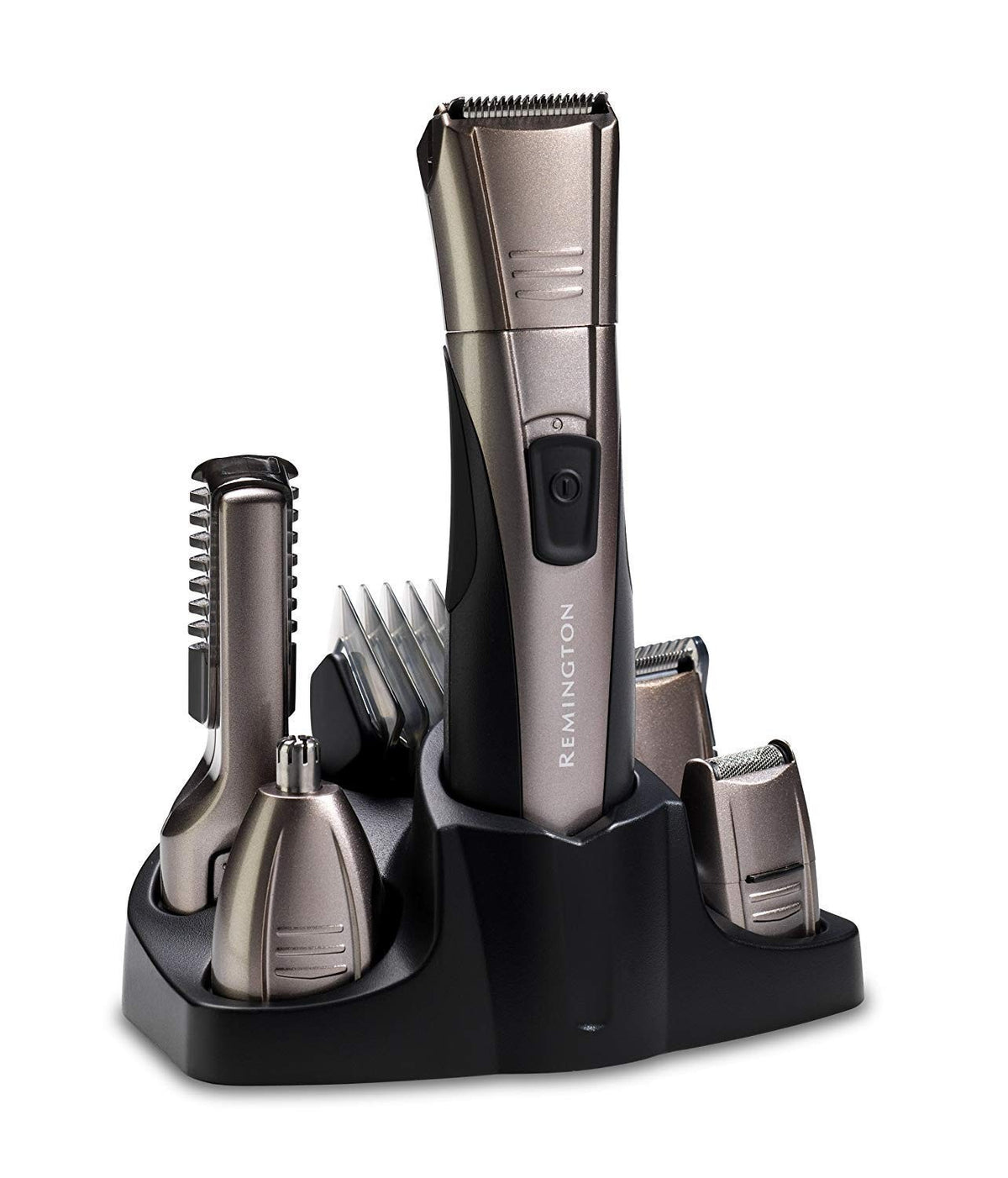 Rechargeable Body Groomer Kit for Head-to-Toe Grooming with Multiple Attachments