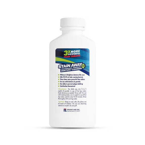 Denture Cleanser - Professional Strength, 8.10 oz, Up to 80 Cleanings