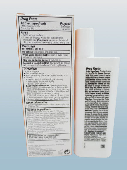 Mineral SPF 50 Light Sunscreen - La Roche-Posay, 1.7 oz, Pack of 3