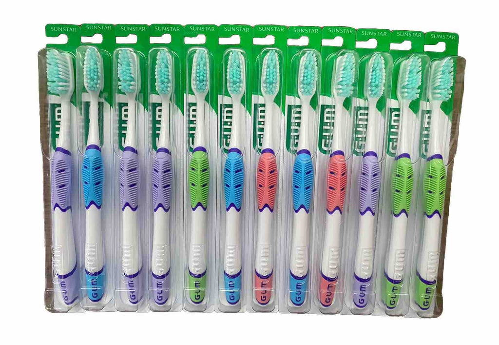 12 Pack Ultra Soft Toothbrushes for Sensitive Gums - Gentle Plaque Removal