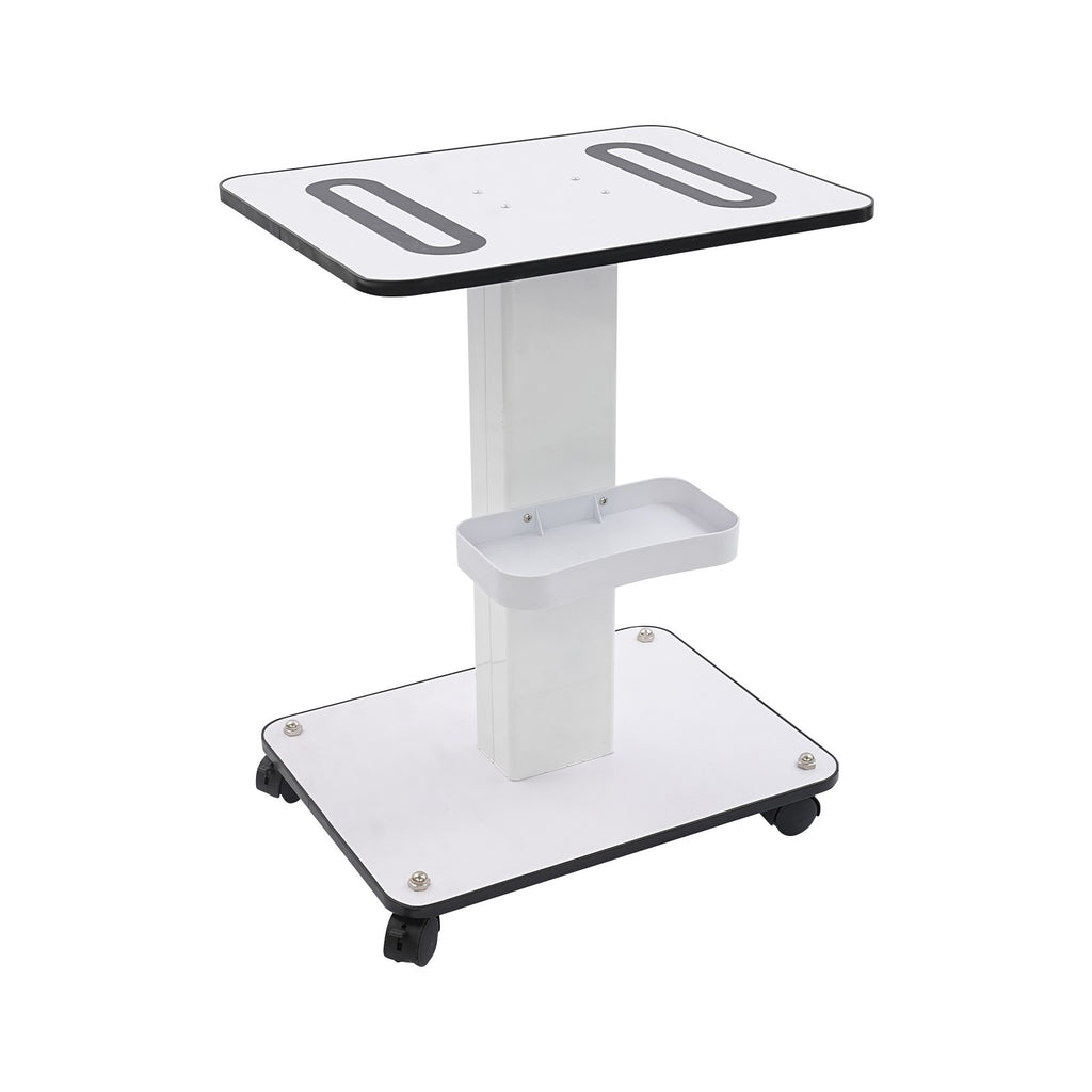 Salon Trolley Cart with 40kg Load, Mobile Beauty Equipment Stand