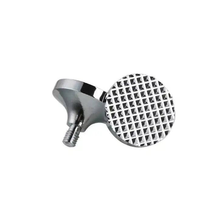 Flat Round and Striped Head Tips for Fibroblast Plasma Pen - 2 Pcs