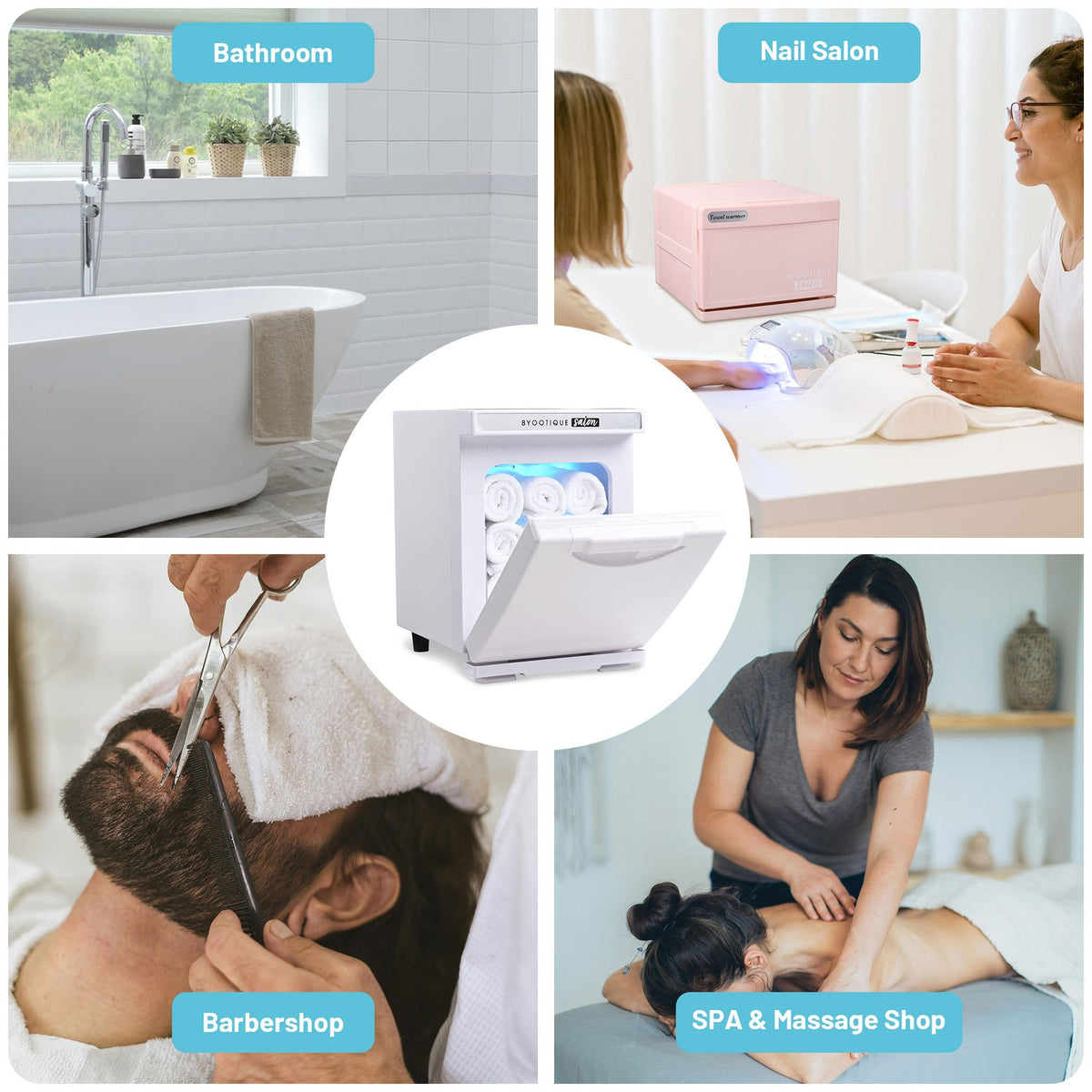 Mini Towel Warmer and UV Sterilizer for Med Spa & Home Use - 5L Capacity