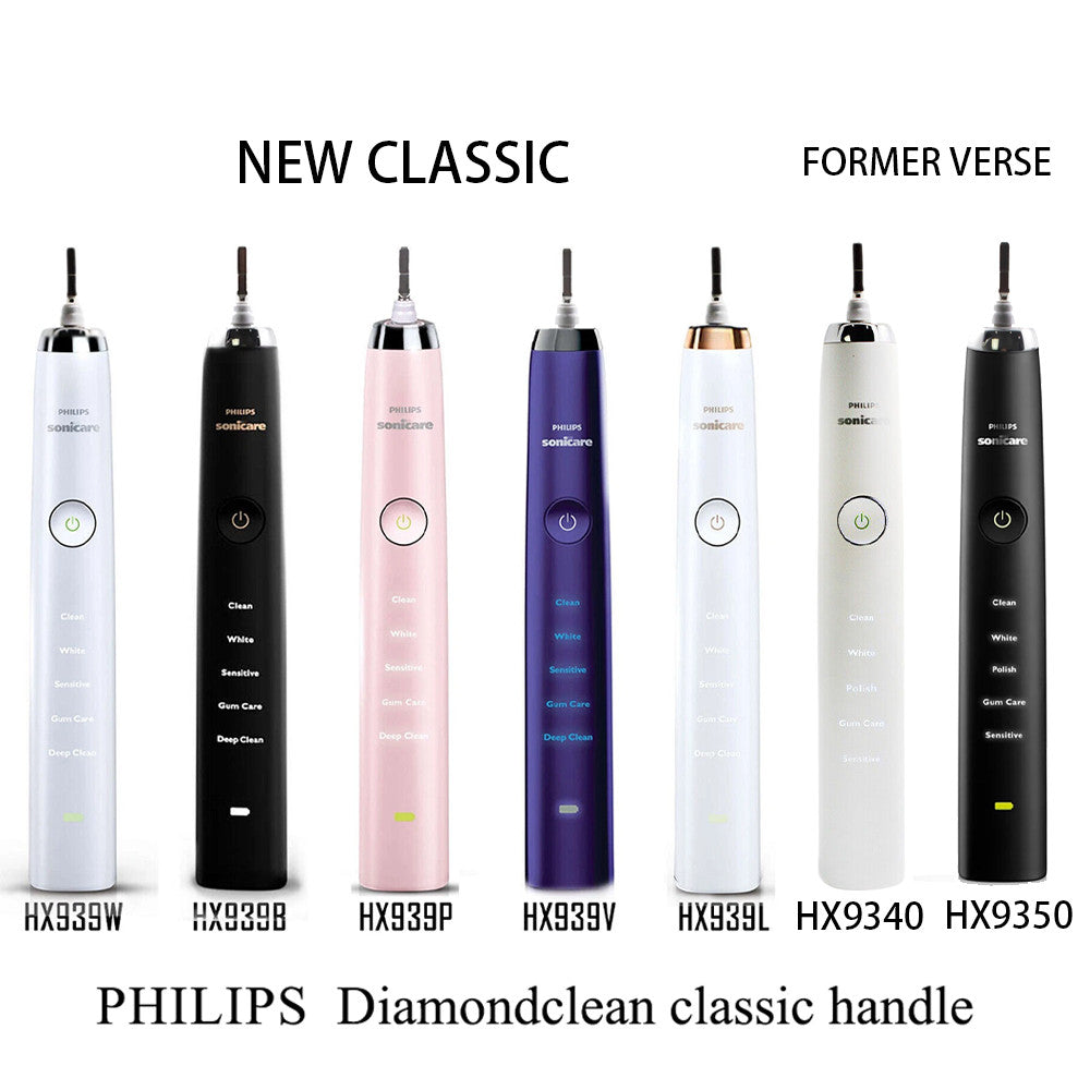 Electric Toothbrush Handle for Philips Sonicare DiamondClean Series - Multiple Colors