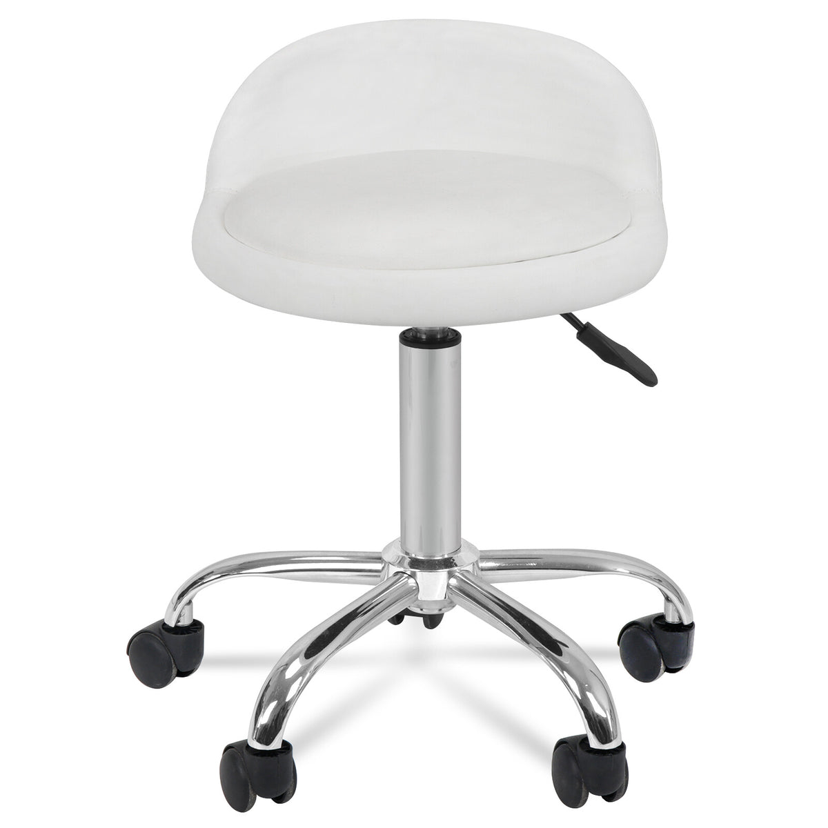 Adjustable Swivel Stool with 5 Wheels for Spa, Salon, Massage & Beauty