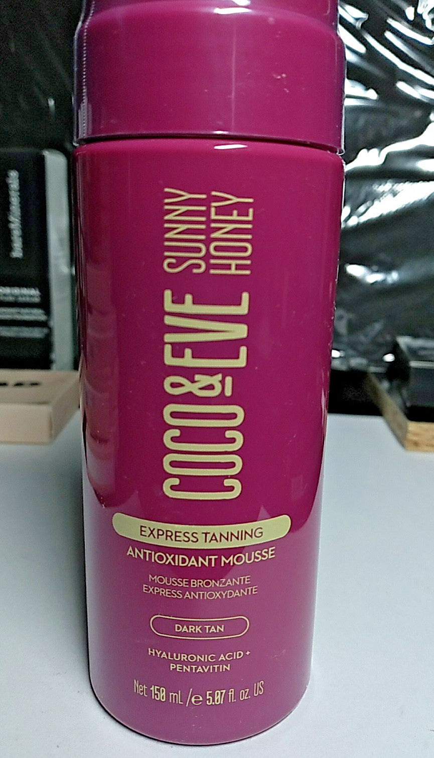 Dark Self Tanner Mousse - Antioxidant Express Tanning Lotion 5.07 fl oz