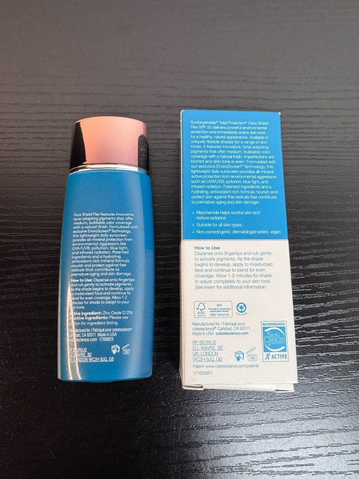 SPF 50 Face Shield Sun Protection Spray - Tan 1.8 oz