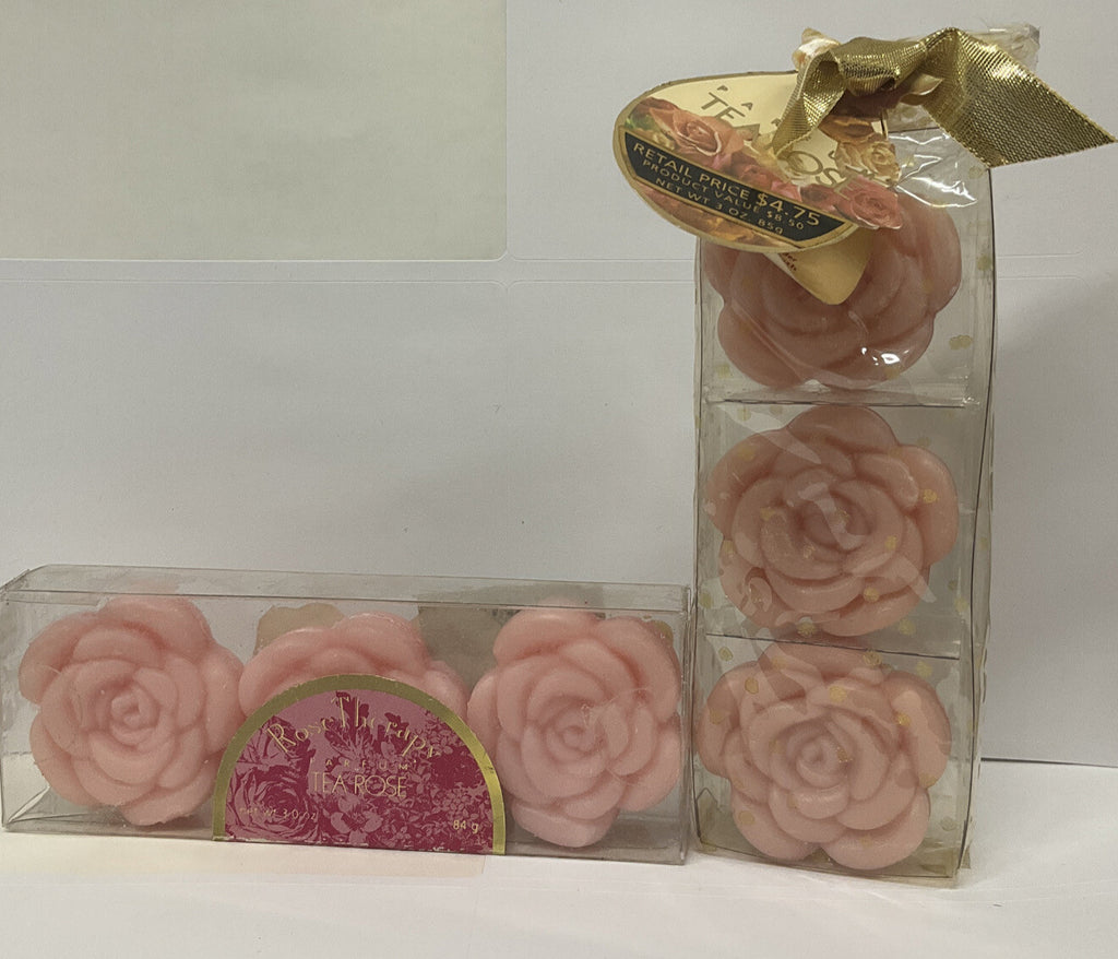 Vintage Rose Scented Bath Soap - 3oz Perfumed Bar for Relaxation