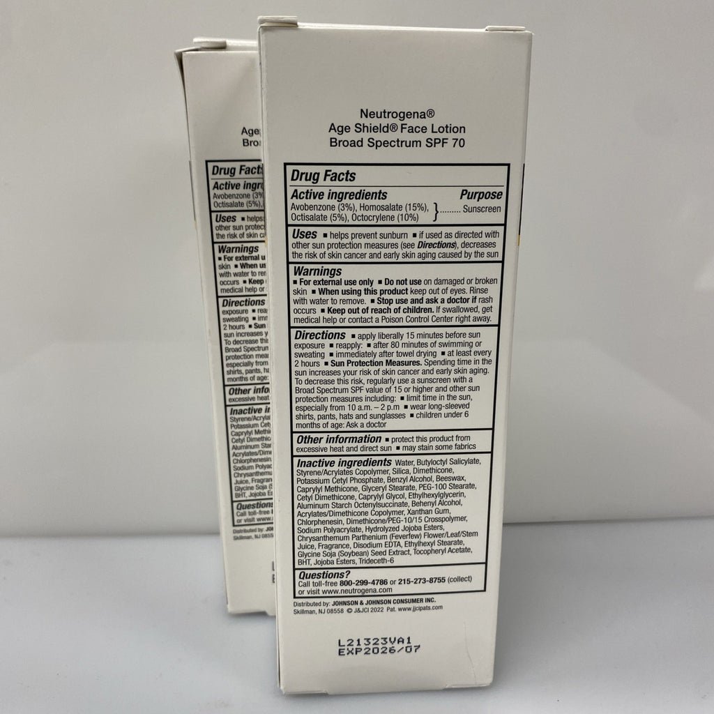 Neutrogena SPF 70 Face Sunscreen - 3 Fl Oz, Broad Spectrum Sun Protection