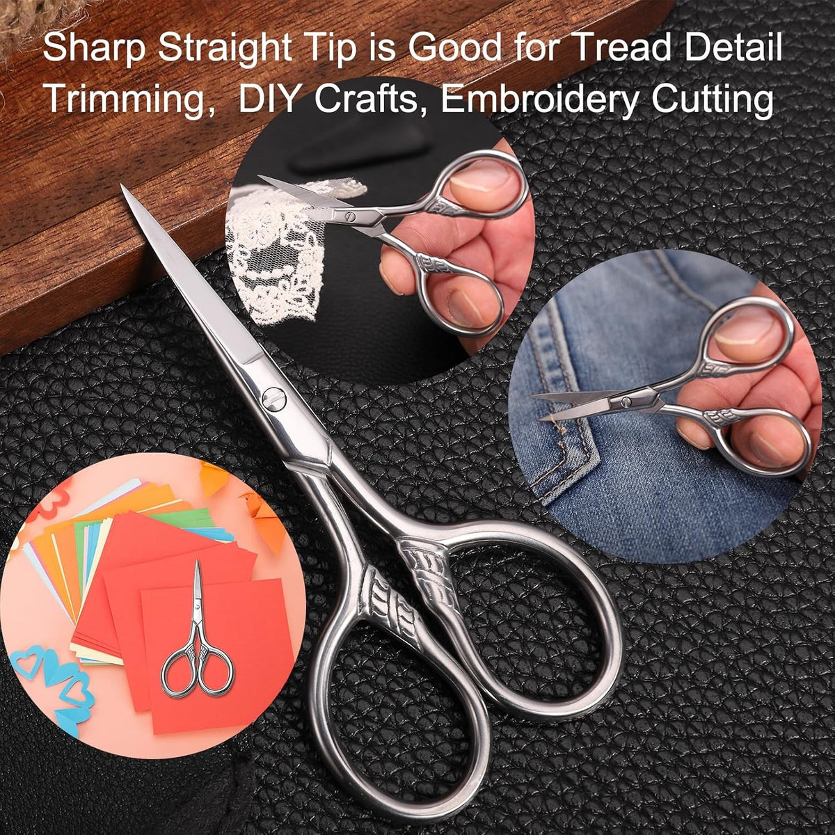 Mini Facial Hair Scissors - Precision Grooming Kit for Men & Women