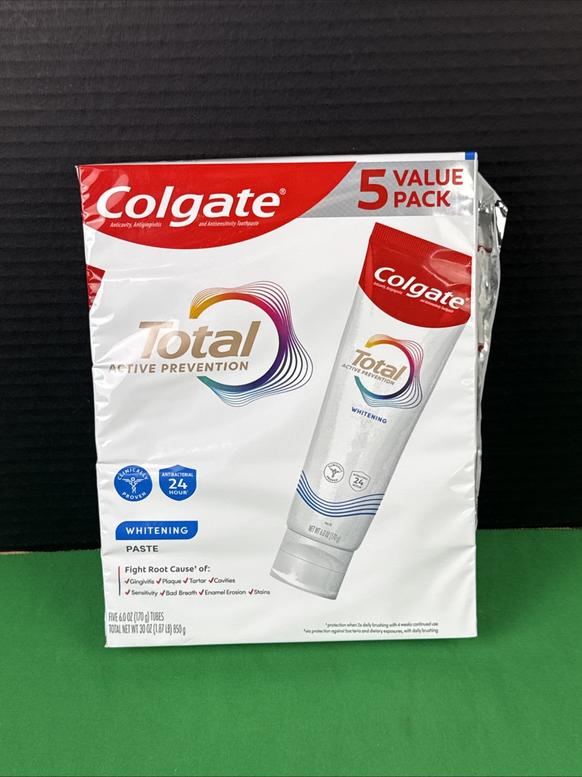 5 Pack Whitening Toothpaste 6 Oz – Fresh Breath & Whole Mouth Care