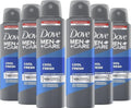 Men's Deodorant Spray with 48-Hour Protection - 250ml Pack of 6