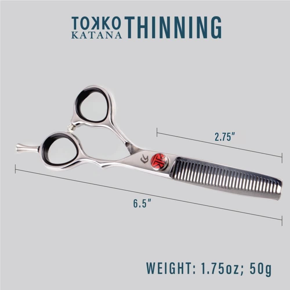 Professional 6.5-inch Japanese Steel Hair Cutting Shears for Stylists