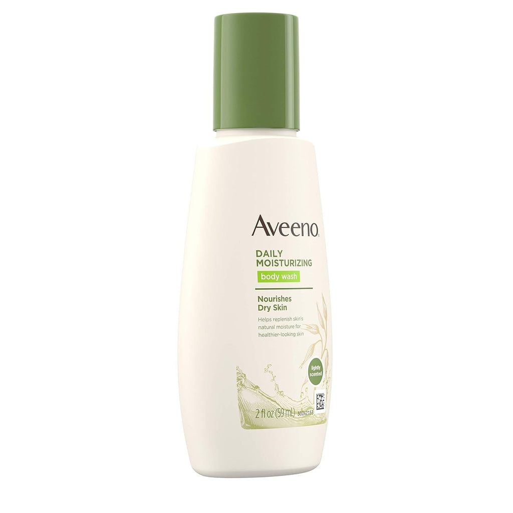 Aveeno Daily Moisturizing Body Wash with Nourishing Oat Travel Size 2oz