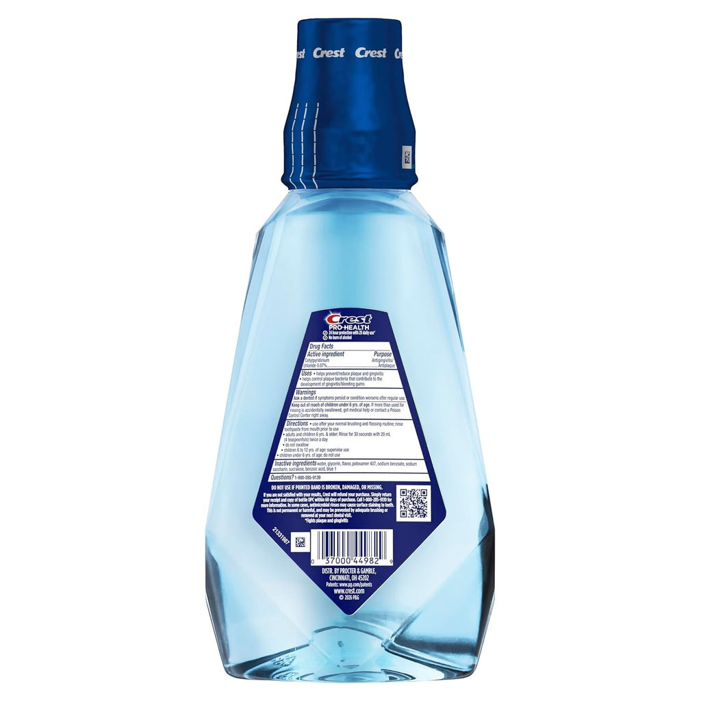 Crest ProHealth Multi-Protection Mouthwash with Clean Mint 1L