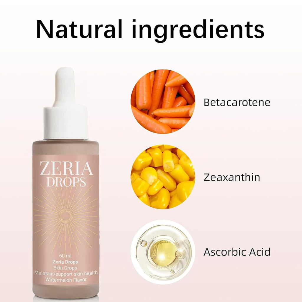 Sunless Tanning Drops - Natural Melanin Boost for Even Skin Tone 60ml