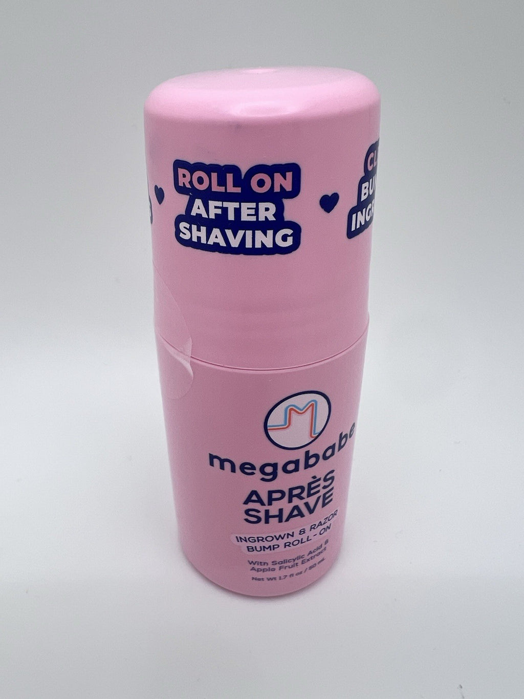 Megababe Après Shave Ingrown & Razor Bump Roll-On - 1.7 oz