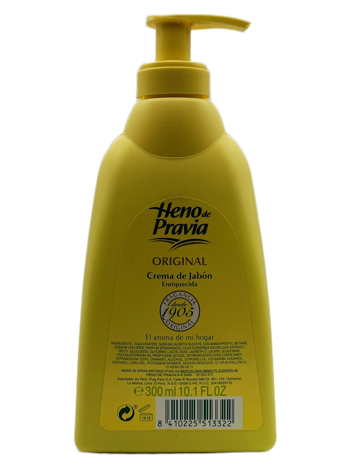 Original Bar Soap Cream - 10 Fl Oz Moisturizing Facial & Body Cleanser