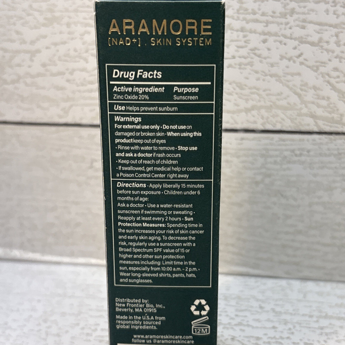 Aramore SPF 30 Sunscreen Anti-Aging Face Moisturizer 1.7oz