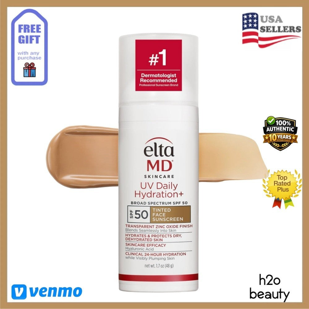 Elta MD UV Daily Hydration Tinted SPF 50 Face Sunscreen - New in Box