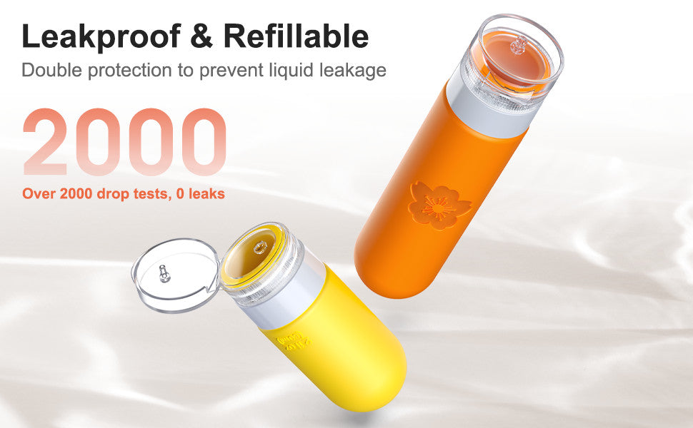 20 Pack TSA Approved Travel Bottles Silicone Toiletry Set with Waterproof Bag