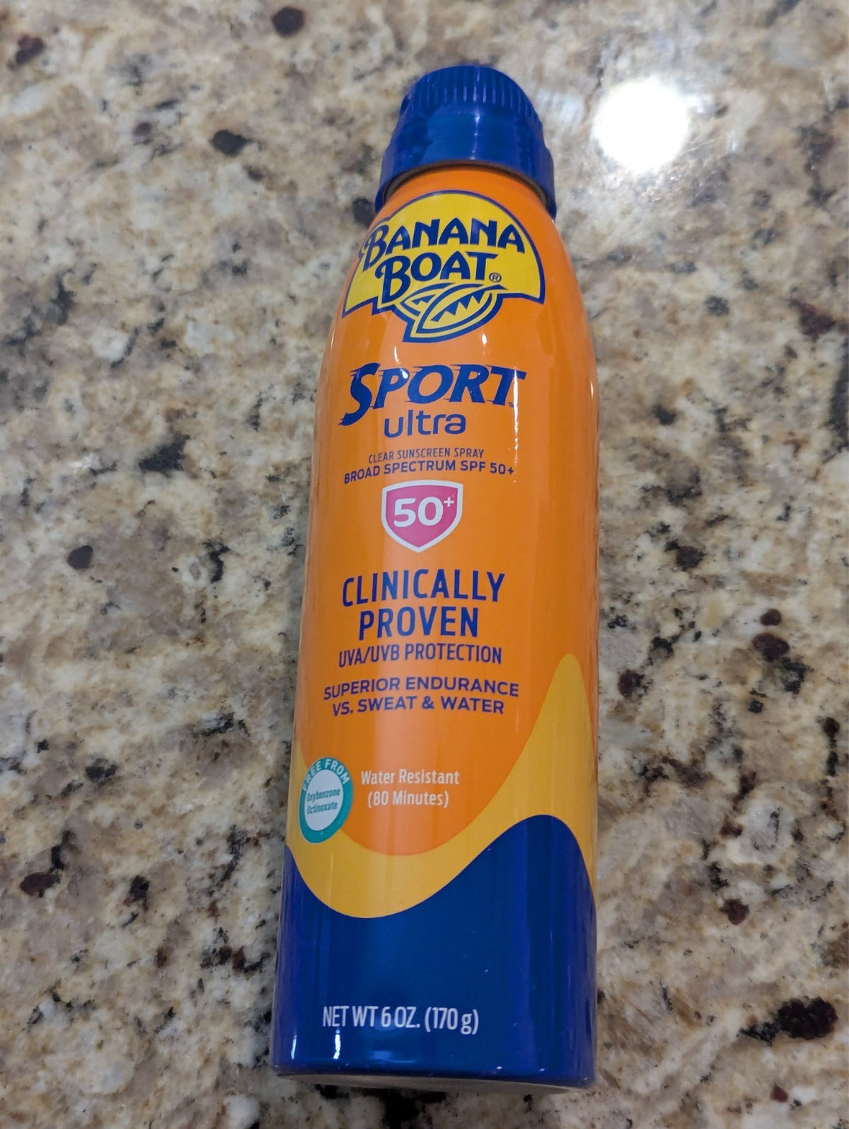 SPF 50 Sunscreen Spray 6 oz - Ultra Clear Water-Resistant Sun Protection