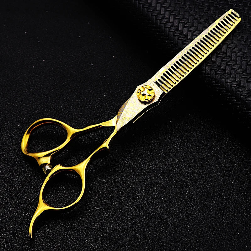 Professional Damascus Hairdressing Thinning & Cutting Scissors 6 Inch